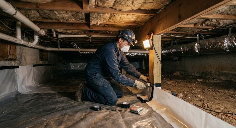 Crawlspace Repair in Greenville, SC