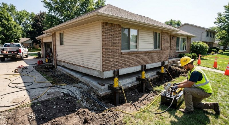 Foundation Lifting in Sarasota, FL