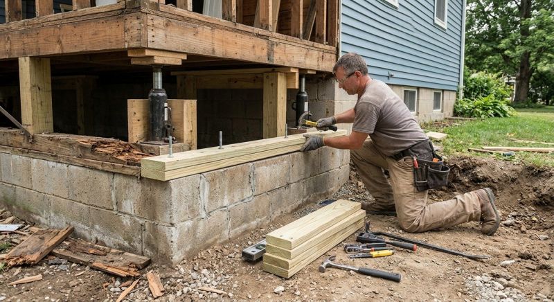 Foundation Repair in Greenville, SC