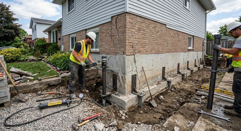 Foundation Stabilizing in Greenville, SC