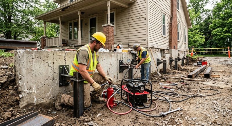 Foundation Stabilizing in Greenville, SC