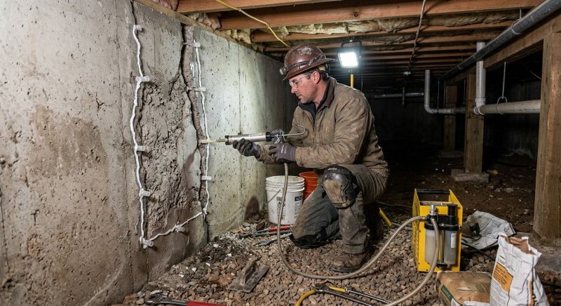 Foundation Underpinning in Columbus, OH
